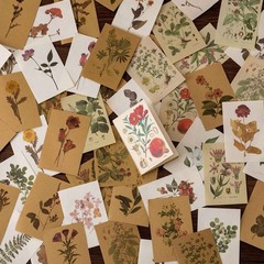 Scrapbooking Material 80 Sheets of Per N6E84726