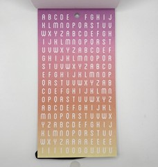 Park Lane Alphabet, Numbers, and Quotes Stickerbook 30 Sheets Used