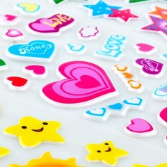 3D Stickers for Kids & Toddlers, 920+ 3D Puffy Stickers 36 Different Sheets Incl