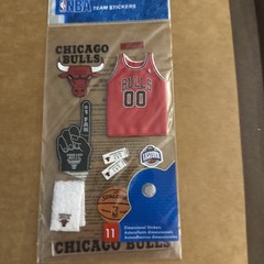 Jolee’s Boutique Stickers – 3D Chicago Bulls