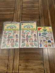 Colorforms Cabbage Patch Kids Rub N’ Play Transfers and Puffy Stick-Ons – 1983