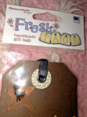 EK SUCCESS Fresh Tags DEAR DAD Rebecca Sower Hand-Made Mixed Media NEW