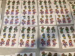 Vintage 1980s Sticker Sheets Post Cereal