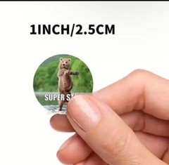 500PCS/Roll Dog Animals Motivational Stickers for Teachers Supplies Reward