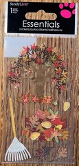Essentials Tree W/ Leaves Seasons Fall Changing Colors Leafs Scrapbook Stickers
