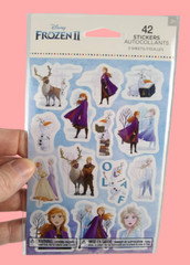 Disney Elsa Frozen 2 Stickers Kids Olaf Kid Squad Anna Sven 3 Sheets 42 ct 3+