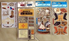 Vintage Stickopotamus / Mrs. Grossman’s SOUTHWEST Scrapbooking Stickers