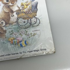 Vtg Eureka Bunny Tails Easter Stickers 4 Sheets Giordano The Paper Magic Group