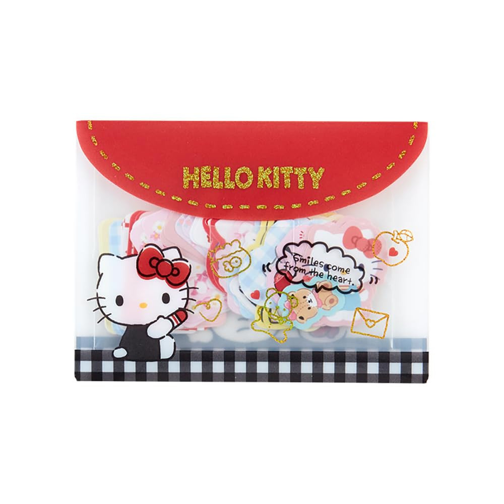 Cute Red Sticker Decal Case for Cards and Stationery 3.7 x 0.1 inches