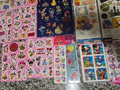 Disney Lot Of 36 Scrapbooks Stickers Unopened Packages & Unused Single Sheets