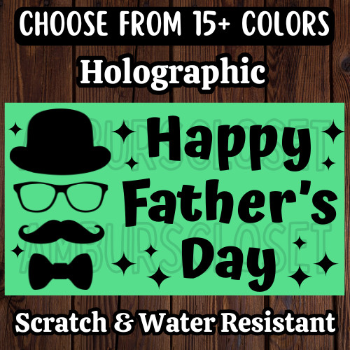 50 HAPPY FATHERS DAY STICKERS 2.25″ LABELS GREETING CARDS GRANDPA BEST DAD