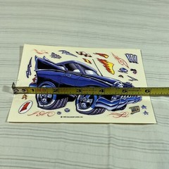 HTF Vintage 1985 Hallmark Cards Design Your Own Hot Rod Sticker Sheet Unused