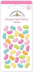 Doodlebug Sprinkles Bitty Beans Jelly Colorful Pink Blue Green Orange Yellow