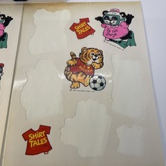 Vintage NOS 1980s Hallmark Ambassador Shirt Tales Stickers