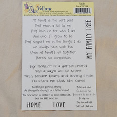 NEW Lot 6 MME Tiny Tales Vellum Sticker Quotes Sayings Family Love Wedding -C