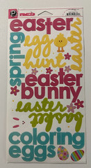 Pebbles INc. Scrapbook Stickers-Variations-Easter Time, Lil’ Buddy Toddler