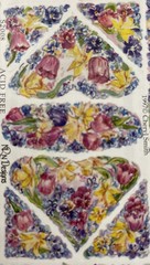 TULIP FRAMES & BORDER Stickers (15pc)NRN Design•Antique•Photo Corners•Garden