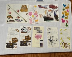 Partial Sticker Sheets & Mods Mrs Grossman, Stickomotomus, Sandylion, Meyer