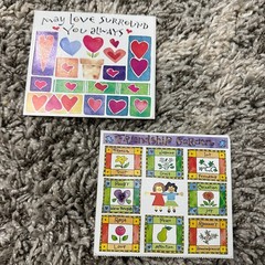 Kathy Davis Designs Scrabooking Supplies Lot Kit Craft Love Joy Friendship