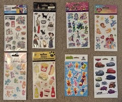 Huge Lot Of 5,000+ Stickers Mixed Lot Of Brands, Themes, Crafts, Animals, Disney