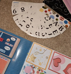 Large Lot of Scrapbooking Supplies (paper supplies; multiple themes)