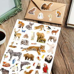 Wild Animals Stickers 750 Count Jungle Safari Woodland Zoo Creatures