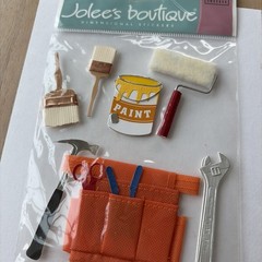 Jolee’s Scrapbooking Stickers HANDYMAN Tools Paint Painting Dad RARE & HTF