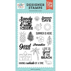 Echo Park Designer ACRYLIC STAMPS – SANDY TOES