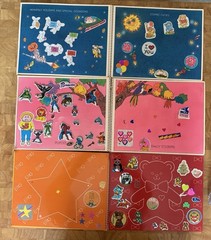Greatest Sticker Album Ever My Out Of This World Collection 80’s Hallmark Books