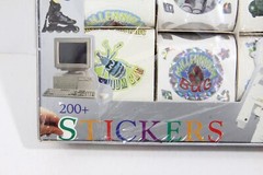 Vintage Millennium Y2K Stickers NEW Old Stock Computer Bug FunFax Novelty gift