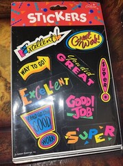 Water Damage See Pics Motivational Stickers Gibson Greetings Neon Teacher Class