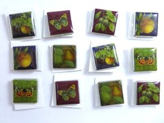 Scrapbooking Items Puffy Stickers Fruit Brads Beaded Flowers 3D Mixed Lot New