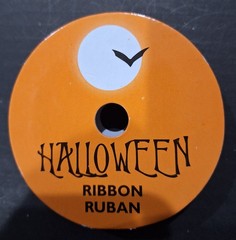 Happy Halloween Ribbon-5/8 in-3 yards-100% Polyester by Michaels Stores