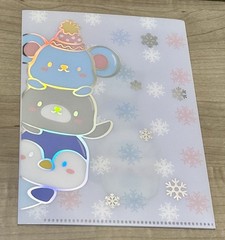 New Happie Scrappie Winter Critters Large Sticker Folder