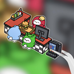 DIY 3D Stickers Scene Set, 3 Sets Cartoon House Stickers – Food Theme