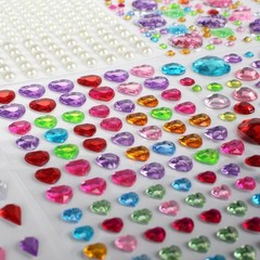 Vibrant 3521 Pieces Self Adhesive Gems – Perfect for Crafts & Scrapbooking