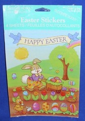 American Greetings Easter Stickers Bloomer Bunny Duck Eggs Free Ship over $15