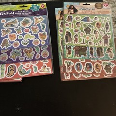 A Lot Of Lilo And Stitch And Moana Two Stickers