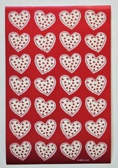 Valentine’s Day / Love / Heart Sticker sheet