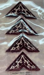 Lot of 2 Packs The Remnants Collection Felt Photo Corners by Rebecca Bower