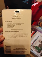 Vintage Hallmark Heartline Chocolate Scented Stickers 2 Sheets New