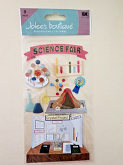 RETIRED XL Jolee’s Boutique Embellishments – Science Fair – SPJBLG213