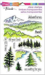 Stampendous ACRYLIC STAMPS ADVENTURE AWAITS PCS