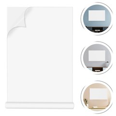 Whiteboard Sticker Roll Self-Adhesive Film Chalkboard Wallpaper for Home Office