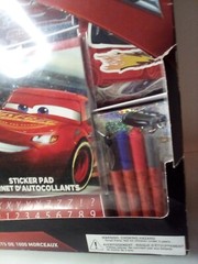 Disney Pixar cars 1000 piece sticker set Danawars