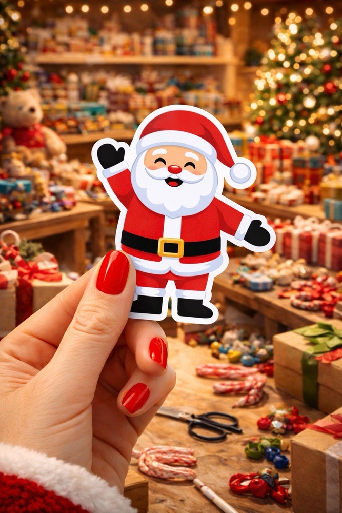 Christmas Sticker Set – 12 Piece