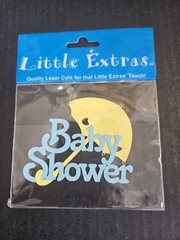 Little Extras Laser Cut Baby Shower Scrapbooking NEW
