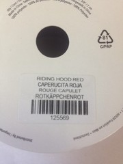 «RIDING HOOD RED» Stampin’Up! RETIRED 3/8″ Satin Pleated Ribbon 5 Yards each