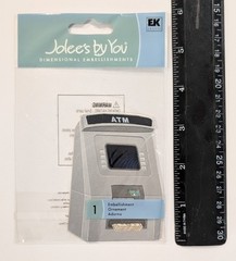 VERY RARE Jolee’s ATM Machine Scrapbooking Embellishment