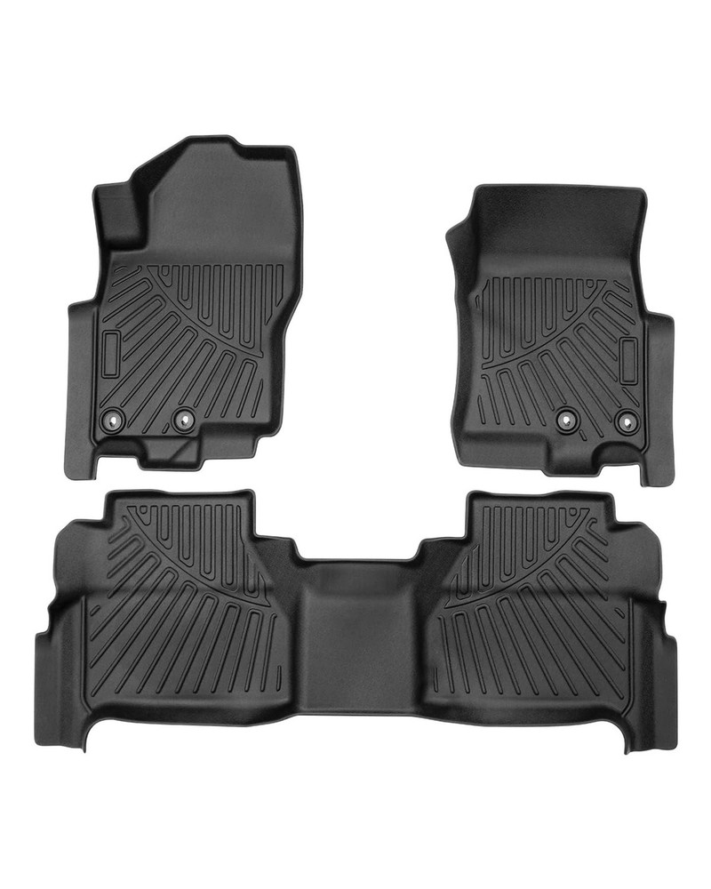 Powerty Floor Mats for 2022 2023 2024 2025 Nissan Frontier (Crew Cab with 2nd…
